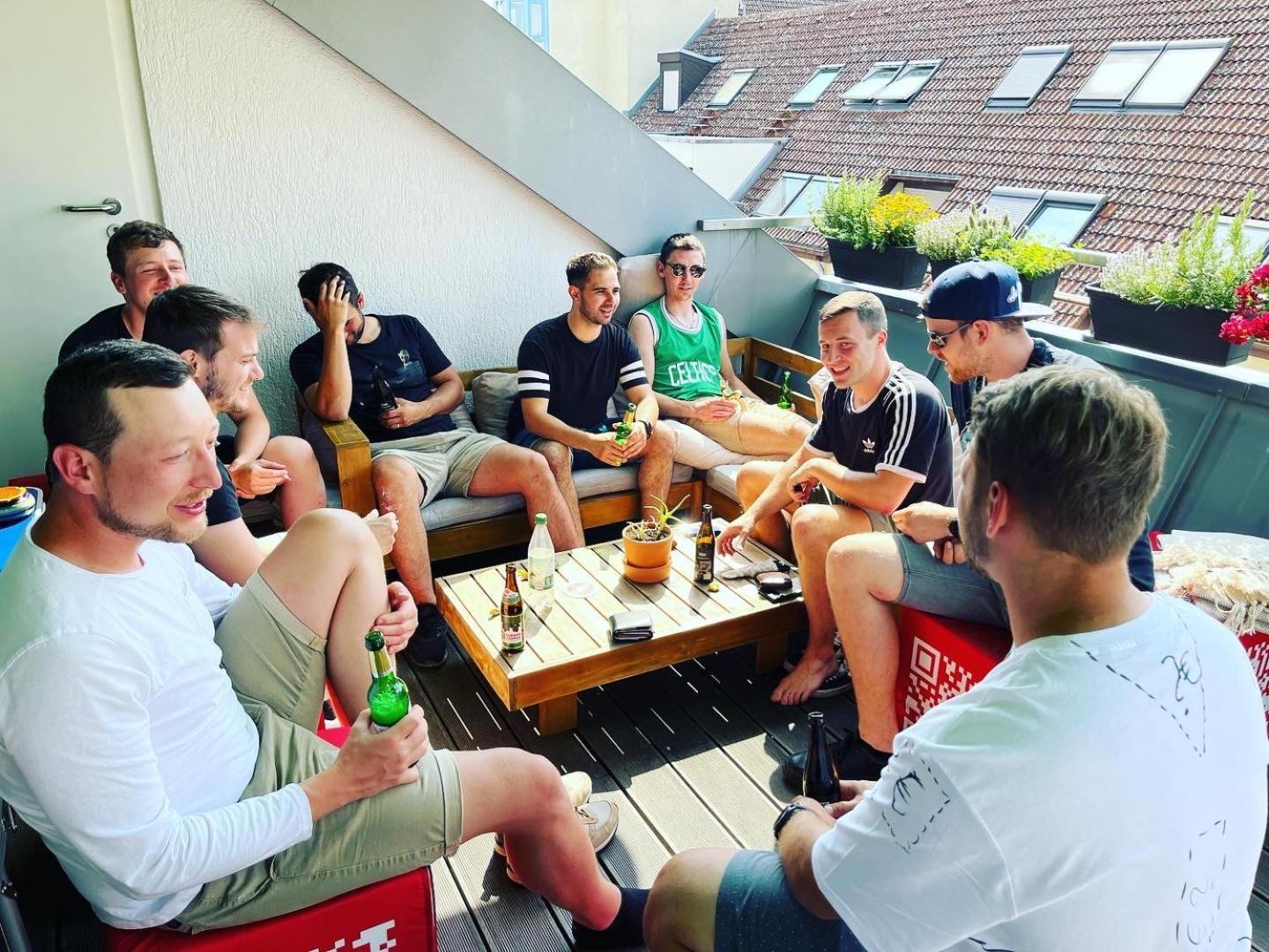 Hostel MHG Exterior photo The team of the German national team at the 2018 Tour de France